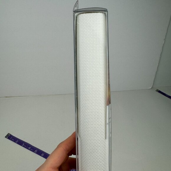 Charles Craft Creative World DMC White Aida 14 Count Cross Stitch Cloth 20x24in - Picture 14 of 16